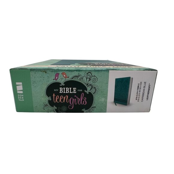 NIV Bible for Teen Girls, Leathersoft “Growing in Faith, Hope, & Love” with Box - Picture 6 of 7